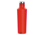 CILINDRO DE PLÁSTICO 800 ML. ZENDA A2466 ROJO (PLÁSTICO PS - A2466.04 -  ARTICULOS PROMOCIONALES)