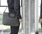 MALETÍN PORTA LAPTOP JOB A2482 GRIS (POLICANVAS - A2482.22 -  ARTICULOS PROMOCIONALES) - Imagen 2