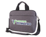 MALETÍN PORTA LAPTOP JOB A2482 GRIS (POLICANVAS - A2482.22 -  ARTICULOS PROMOCIONALES) - Imagen 3