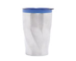 TERMO DE 350 ML. BLIZAN A2524 AZUL (EXTERIOR: ACERO INOXIDABLE - INTERIOR: PLÁSTICO PP - A2524.09 -  ARTICULOS PROMOCIONALES)