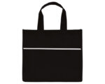 BOLSA ECOLÓGICA MARIEL A2542 NEGRO (NON WOVEN - A2542.02 -  ARTICULOS PROMOCIONALES)