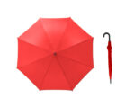 PARAGUAS (FIBRA DE VIDRIO) LALA A2550 ROJO (PONGEE - A2550.04 -  ARTICULOS PROMOCIONALES)