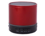 BOCINA BLUETOOTH MANOS LIBRES CON LUZ SILK A2561 ROJO (METAL - A2561.04 -  ARTICULOS PROMOCIONALES)