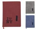 LIBRETA VERTICAL BORDER A2569 ROJO (POLIURETANO - A2569.04 -  ARTICULOS PROMOCIONALES) - Imagen 3
