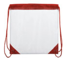 MORRAL TRANSPARENTE DISPORT A2586 ROJO (PLÁSSTICO PVC - A2586.04 -  ARTICULOS PROMOCIONALES)