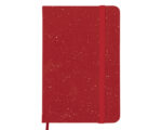 MINI LIBRETA PASTA RÍGIDA ASHLEY A2591 ROJO (TERMO PU - A2591.04 -  ARTICULOS PROMOCIONALES)