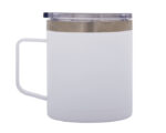 TERMO DE ACERO INOXIDABLE DE 350 ML. CANDEL A2631 BLANCO (ACERO INOXIDABLE - A2631.01 -  ARTICULOS PROMOCIONALES)