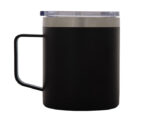 TERMO DE ACERO INOXIDABLE DE 350 ML. CANDEL A2631 NEGRO (ACERO INOXIDABLE - A2631.02 -  ARTICULOS PROMOCIONALES)
