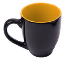 TAZA BICOLOR 15 OZ SORA A2634 AMARILLO (CERÁMICA - A2634.07 -  ARTICULOS PROMOCIONALES)