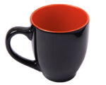 TAZA BICOLOR 15 OZ SORA A2634 NARANJA (CERÁMICA - A2634.03 -  ARTICULOS PROMOCIONALES)
