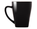 TAZA CON BASE CUADRADA 12 OZ ABBA A2635 NEGRO (CERÁMICA - A2635.02 -  ARTICULOS PROMOCIONALES)