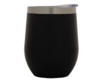 TERMO DE ACERO INOXIDABLE DE 350 ML. JUNO A2645 NEGRO (ACERO INOXIDABLE - A2645.02 -  ARTICULOS PROMOCIONALES)
