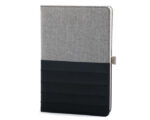 LIBRETA VERTICAL A5 ARTHUR A2663 GRIS (POLIÉSTER - A2663.28 -  ARTICULOS PROMOCIONALES)