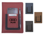 LIBRETA PERSONAL A5 MILAN A2672 NEGRO (TERMO PU - A2672.02 -  ARTICULOS PROMOCIONALES) - Imagen 3