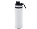 TERMO DE ACERO INOXIDABLE DE 600 ML. KYLO A2677 BLANCO (ACERO INOXIDABLE - A2677.01 -  ARTICULOS PROMOCIONALES)