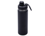 TERMO DE ACERO INOXIDABLE DE 600 ML. KYLO A2677 NEGRO (ACERO INOXIDABLE - A2677.02 -  ARTICULOS PROMOCIONALES)