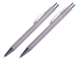 SET DE BOLÍGRAFOS ECOLÓGICOS BRAZIL A2692 BEIGE (FIBRA DE TRIGO - METAL - A2692.24 -  ARTICULOS PROMOCIONALES)