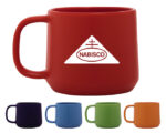 TAZA ACABADO MATE 16 OZ CARAMEL A2714 AZUL CLARO (CERÁMICA - A2714.10 -  ARTICULOS PROMOCIONALES) - Imagen 3