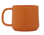 TAZA ACABADO MATE 16 OZ CARAMEL A2714 NARANJA (CERÁMICA - A2714.03 -  ARTICULOS PROMOCIONALES)