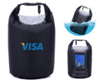BOLSA REPELENTE AL AGUA MITCH A2718 NEGRO (POLIÉSTER 210T - A2718.02 -  ARTICULOS PROMOCIONALES) - Imagen 3