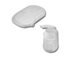 ESTUCHE PORTÁTIL LÁMINAS DE JABÓN ROXIE A2740 BLANCO (PLÁSTICO - A2740.01 -  ARTICULOS PROMOCIONALES) - Imagen 2