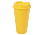 VASO CAFETERO DE PLÁSTICO 473 ML. ALDO A2750 AMARILLO (PLÁSTICO PP - A2750.07 -  ARTICULOS PROMOCIONALES)