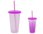 VASO DE PLÁSTICO SNOW A2770 ROSA (PLÁSTICO PP - A2770.05 -  ARTICULOS PROMOCIONALES)