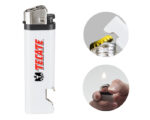 ENCENDEDOR DESTAPADOR FAST A2781 BLANCO (PLÁSTICO - METAL - A2781.01 -  ARTICULOS PROMOCIONALES) - Imagen 3