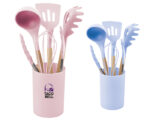 UTENSILIOS DE COCINA COOKS A2793 ROSA (MADERA - SILICÓN - A2793.05 -  ARTICULOS PROMOCIONALES) - Imagen 3