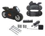 SET DE HERRAMIENTAS MOTOCROSS A2822 NEGRO (PLÁSTICO ABS - METAL - A2822.02 -  ARTICULOS PROMOCIONALES) - Imagen 3