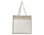 BOLSA DE YUTE -ALGODÓN CAMPESTRE A2848 BLANCO (ALGODÓN - YUTE - A2848.01 -  ARTICULOS PROMOCIONALES)