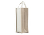 BOLSA DE ALGODÓN PARA BOTELLAS VINAGRETO A2854 BLANCO (YUTE - ALGODÓN - A2854.01 -  ARTICULOS PROMOCIONALES) - Imagen 2