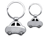 LLAVERO EN FORMA DE AUTO PISTA A2885 PLATA (ALEACIÓN DE ZINC - A2885.17 -  ARTICULOS PROMOCIONALES) - Imagen 3