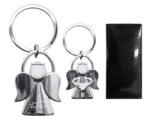 LLAVERO EN FORMA DE ANGEL ANGELO A2891 PLATA (ALEACIÓN DE ZINC - A2891.17 -  ARTICULOS PROMOCIONALES) - Imagen 3