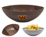PLATO BOTANERO AMERICANO TOUCHDOWN A2896 CAFÉ (PLÁSTICO PP - A2896.21 -  ARTICULOS PROMOCIONALES) - Imagen 3