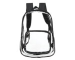 MOCHILA PVC STUDENT A2901 NEGRO (PVC - POLIÉSTER 600D - A2901.02 -  ARTICULOS PROMOCIONALES)