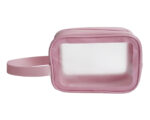 ESTUCHE IMPERMEABLE PARA ACCESORIOS CON ASAS DORIS A2910 ROSA (CUERO - PLÁSTICO PVC - A2910.05 -  ARTICULOS PROMOCIONALES)