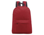 MOCHILA ESCOLAR IMPERMEABLE CLASS A2913 ROJO (POLIÉSTER 210 - A2913.04 -  ARTICULOS PROMOCIONALES)