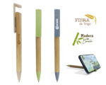 BOLÍGRAFO ECOLÓGICO TRISOP A2920 AZUL CLARO (BAMBÚ Y FIBRA DE TRIGO - A2920.10 -  ARTICULOS PROMOCIONALES) - Imagen 3