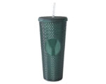 VASO DE PLÁSTICO DOBLE PARED TEXTURIZADO COCONUT A2927 VERDE (PLÁSTICO AS - A2927.06 -  ARTICULOS PROMOCIONALES)