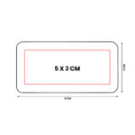 PLACA METÁLICA CON GRABADO MEDIANA GRIS OXFORD ACC 006 OX (ACERO INOXIDABLE) - Imagen 8