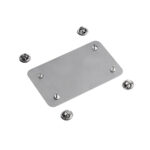 PLACA METÁLICA CON GRABADO MEDIANA GRIS OXFORD ACC 006 OX (ACERO INOXIDABLE) - Imagen 7