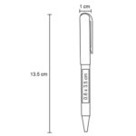 BOLÍGRAFO AKRON GRIS (AL 19008 - METAL-RUBBER) - Imagen 8