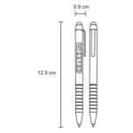 BOLÍGRAFO WEKEND ROJO (AL 5555 - ALUMINIO) - Imagen 2