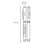 BOLÍGRAFO LEYTON NEGRO (AL 7660 - ALUMINIO) - Imagen 2