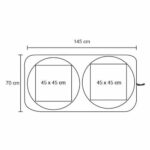 PARASOL INDUS PLATA (BL 009 - POLIÉSTER) - Imagen 6