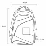 MOCHILA KONFI AZUL (BL 012 - POLIÉSTER) - Imagen 7