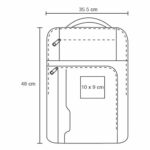 MOCHILA ALBA GRIS (BL 031 - POLIÉSTER) - Imagen 4