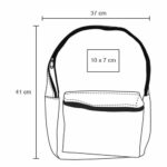 MOCHILA FERRERO NEGRO (BL 041 - POLIÉSTER) - Imagen 5