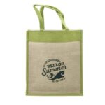 BOLSA PALM AZUL (BL 059 - YUTE) - Imagen 5